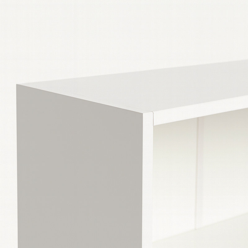 Armoire de rangement à 5 niveaux, (5 Shelves) 70.92" H x 29.84" W x 11.43" D, Blanc