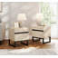 Ensemble de meubles de chambre à coucher 3 pièces, commode et commode 94,5 pouces avec 9 tiroirs, 2 tables de chevet avec 2 tiroirs, table d'appoint pour chambre à coucher, ensemble de meubles de chambre à coucher-70912436