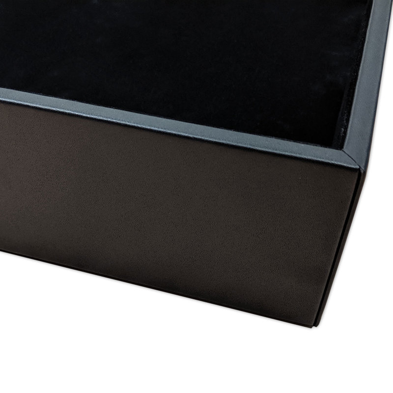 Organisateur de papier en cuir Ramer, H 4 po x l 18,13 po x P 15,38 po