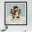 « bonhomme de neige », impression encadrée-39345392