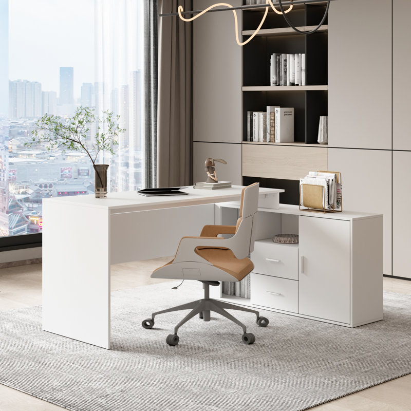 L-Shaped Writing Desk