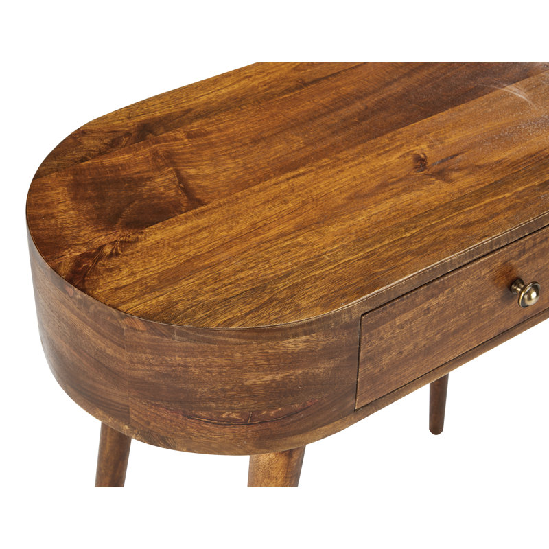 80cm Solid Wood Console Table