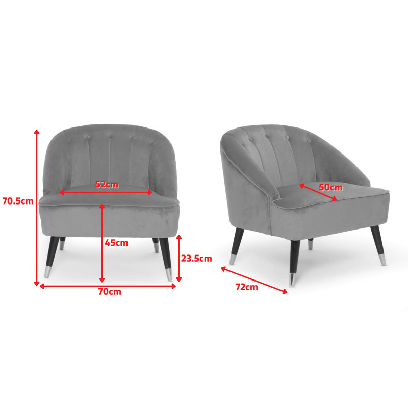 Farmersburg Upholstered Slipper Chair
