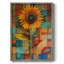 Reproduction encadrée FLORAL Series CDXCI - bois massif-1241774655