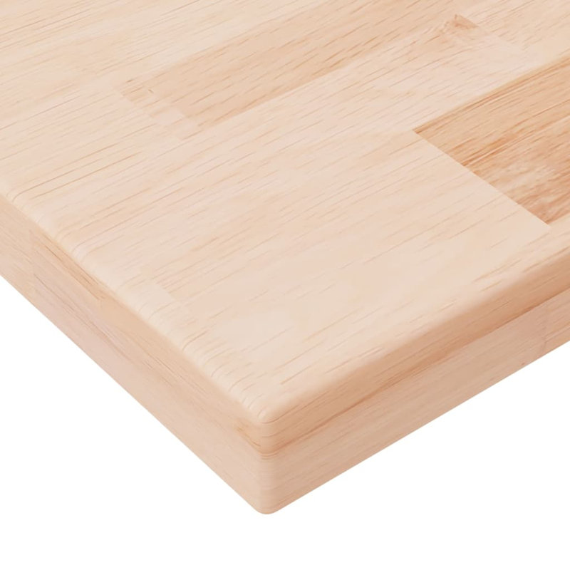 Kazuye Oak Solid Wood Floating Shelf, 2.5cm H x 40cm W x 20cm D