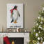 Toile tendue avec châssis Winter Wonderland Penguin-288027740