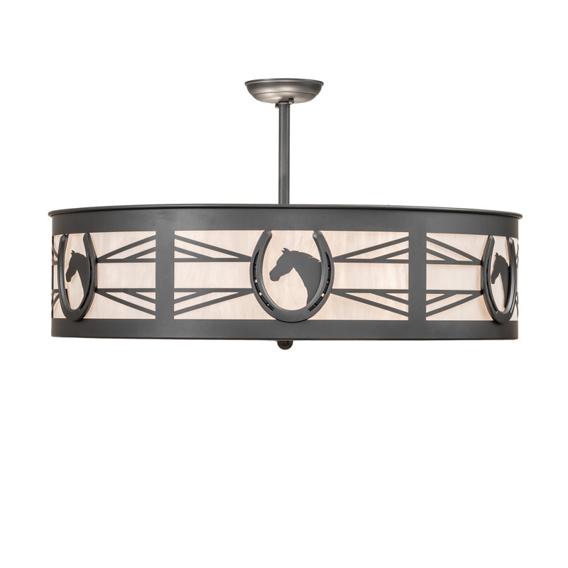 4 - Light Semi Flush Mount