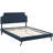 Corene Platform Bed with Round Splayed Legs-1552786227-1552786236