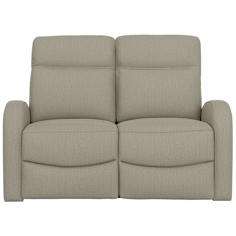 Causeuse inclinable manuelle beige, Beige