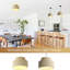 Luminaire suspendu moderne 1 lumière moderne nordique avec luminaire suspendu rétro coloré et rétro avec îlot de cuisine suspendu au-dessus d'un îlot avec abat-jour en résine jaune crème-1093592161