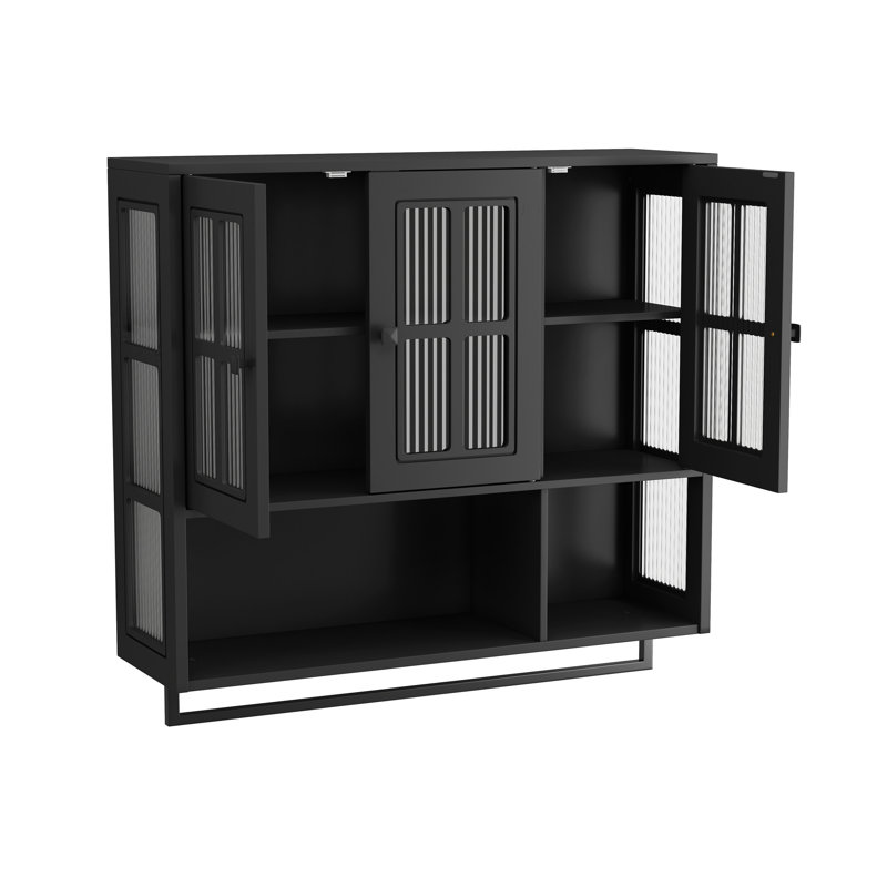 Armoire murale de salle de bain, Black