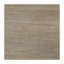 Table basse ovale avec tablette