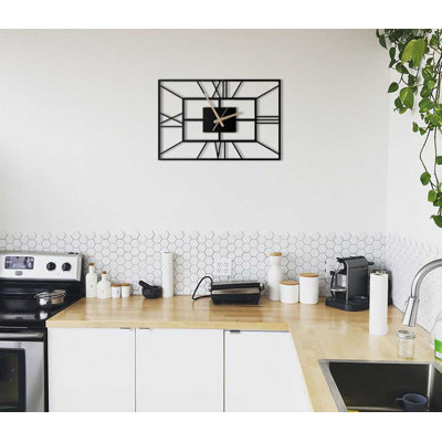 Ea Metal Wall Clock