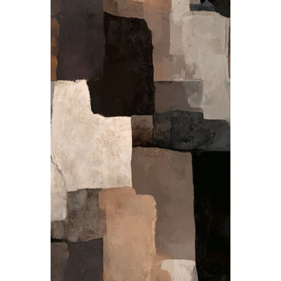 Abstract Wallpaper Geometric Minimalist Wall Decor