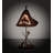 Rustic Lodge Metal Lamp