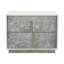 Pavira 2-Drawer Nightstand - Stone