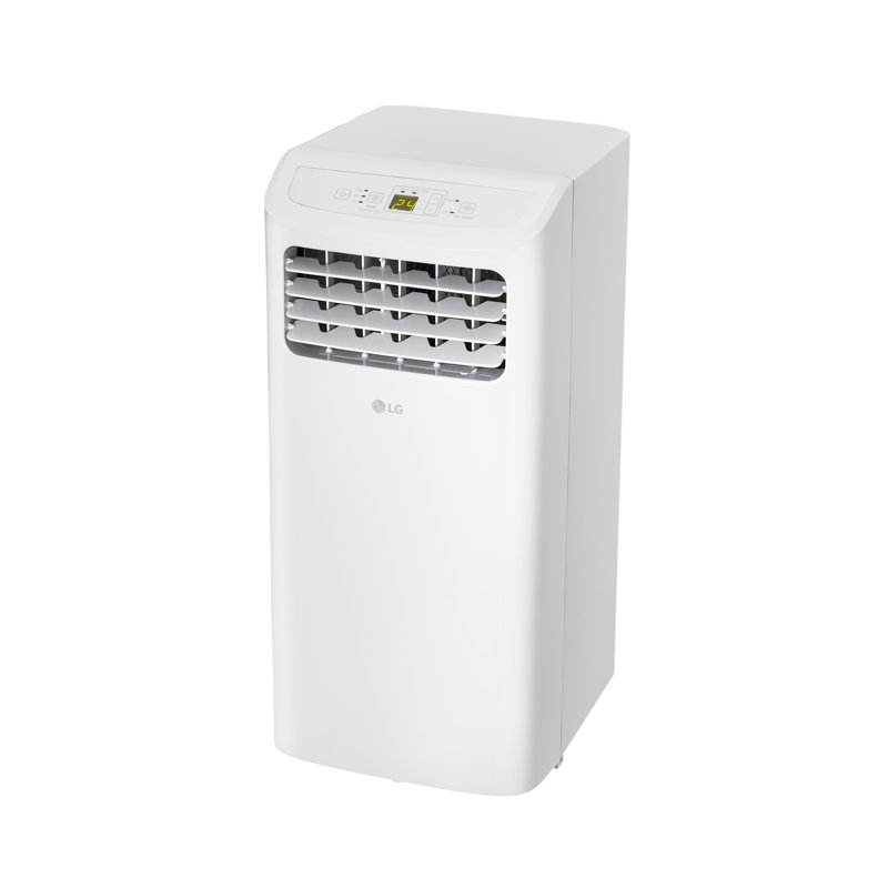 White 5000 BTU Portable Air Conditioner with Remote