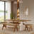 Rectangular Solid wood Butterfly Leaf Dining Table-1592069998-1592069992