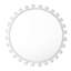 Sanya Round Metal Wall Mirror