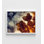 Photographie abstraite florale: lumière dorée, bokeh doux - art mural