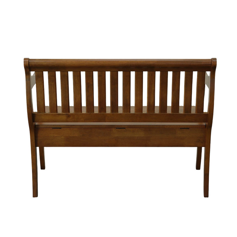 Solid Wood Storage Bench