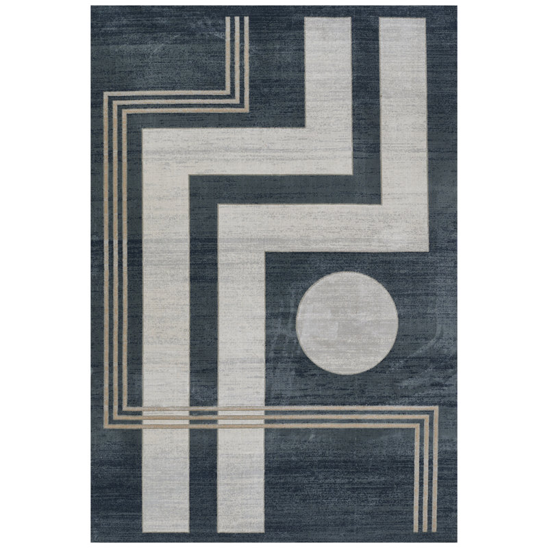 Gignilliat Geometric Indoor Rug, Rectangle 8'11" x 12'6"