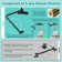 Shower Heads with Handheld Spray Combo, 10" Rain Shower Head with Handheld