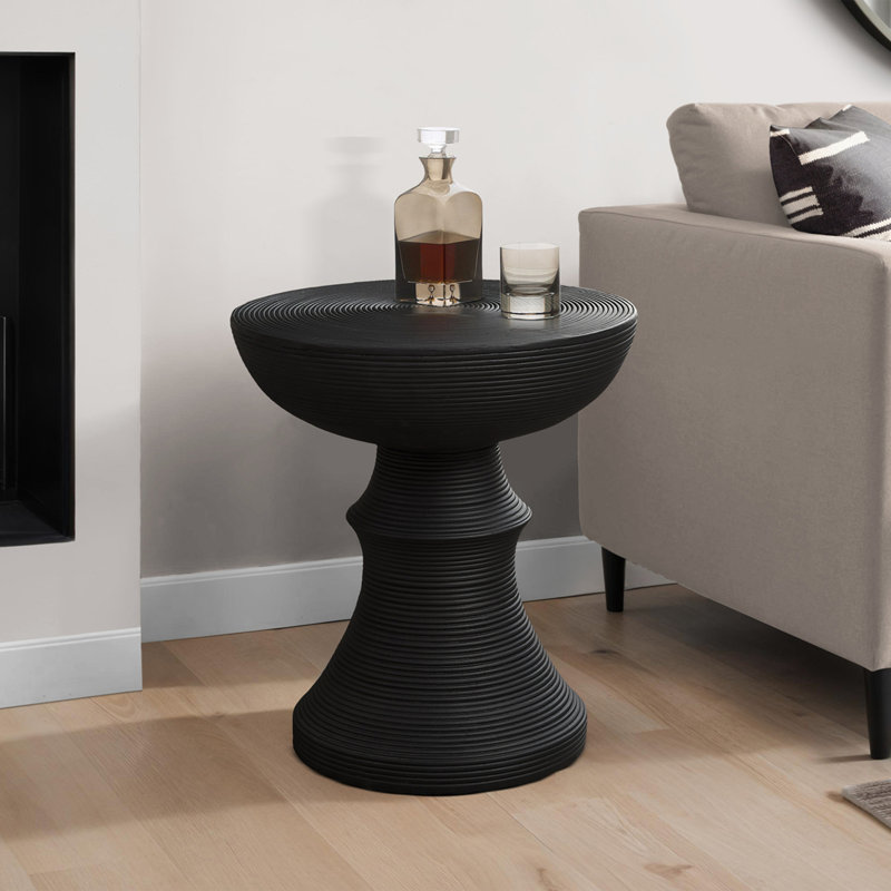 Table de bout Modern, Noir