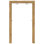 226 cm H Stainless Steel and Solid Wood Free Standing Outdoor Shower