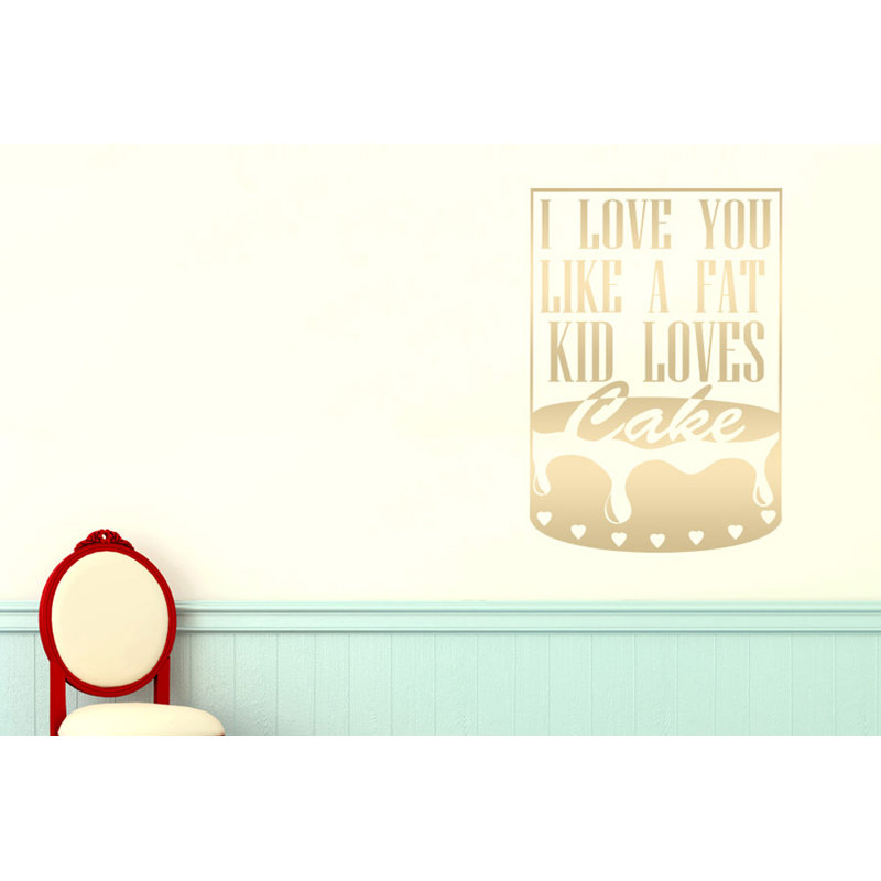 Non-Wall Damaging Wall Decal, Shiny Gold, Medium