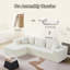 Canapé modulaire en L Sherpa-76981514