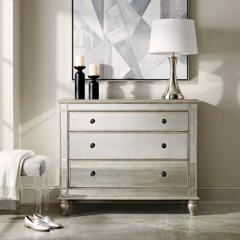Laflin Mirrored Console Chest