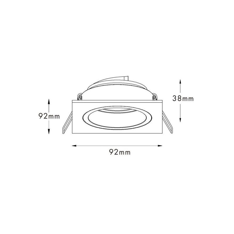 Davonia Recessed Lighting Kit
