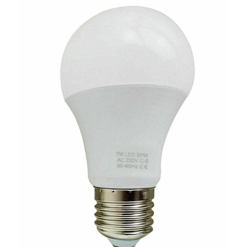 A60 Globe LED E27 12W Bulb 5PK, 7W