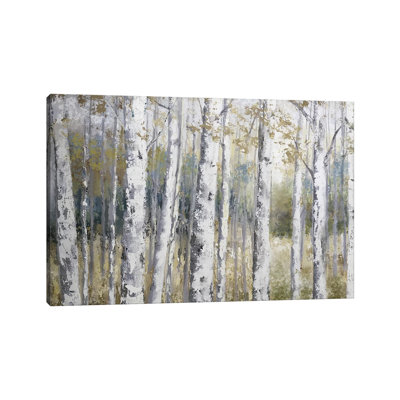 «Hidden Birch» par Nan - reproduction d'art sur toile tendue
