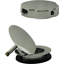 Garniture de drain de baignoire escamotable 27 "avec assemblage de tuyaux en poly et couvercle de trop-plein rotatif-37744805