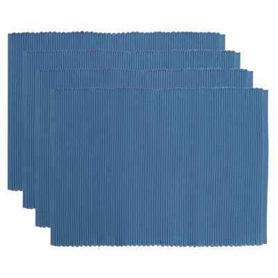 Alvarie Cotton Solid Colour Rectangle Placemat