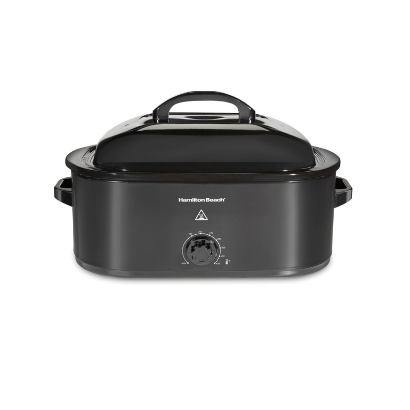 Rôtissoire électrique Hamilton Beach, Noir, H 10,31 po x l 16,75 po x P 16,5 po