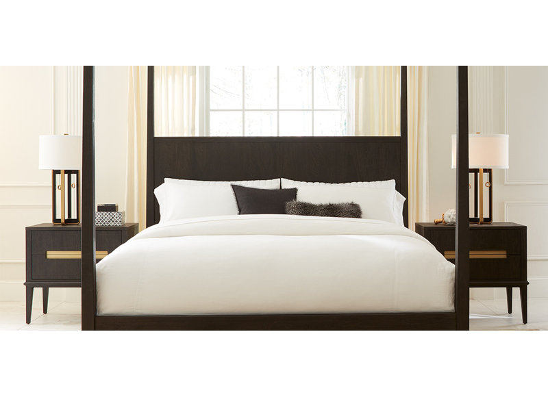 Palmer Canopy 3 Piece Bedroom Set, Mink, California King
