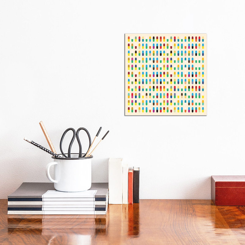 Modern Art by 5by5collective - Wrapped Canvas Gallery-Wrapped Canvas Giclée, 30.48cm H x 30.48cm W