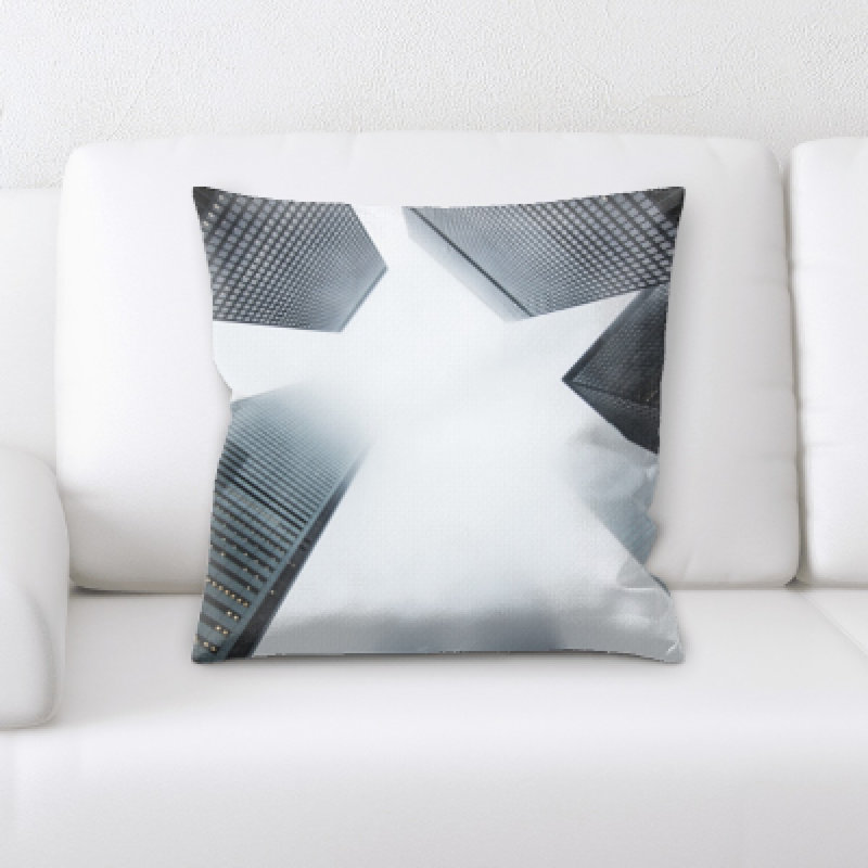 Microsuede Throw Pillow
