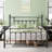 YT Metal Bed Frame w/Headboard and Footboard Platform Bed Frame Single Double Size-1243844764-1243844765