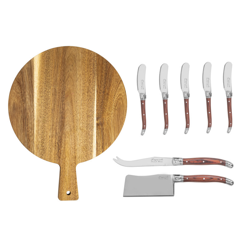 French Home Flatware Set - Service for 2, Brown
