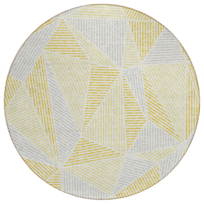Tapis rond 8 po