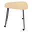 Table mobile trapézoïdale arrondie - travail d'équipe interactif et polyvalent-115988153