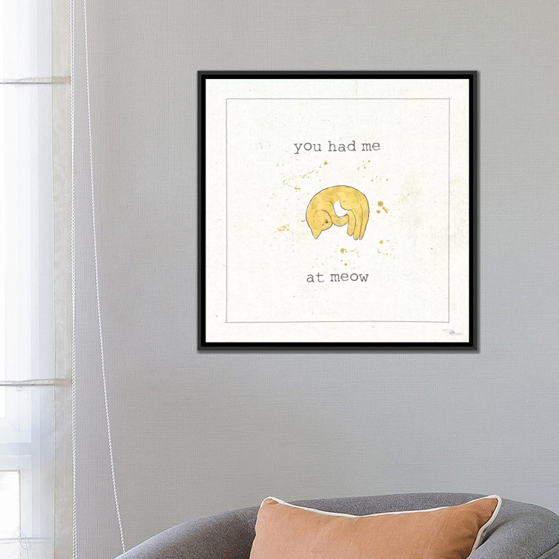 " Companion Cuties IV " by Pela Studio, 18" H x 18" W x 1.5" D, Black Framed Canvas, No Mat