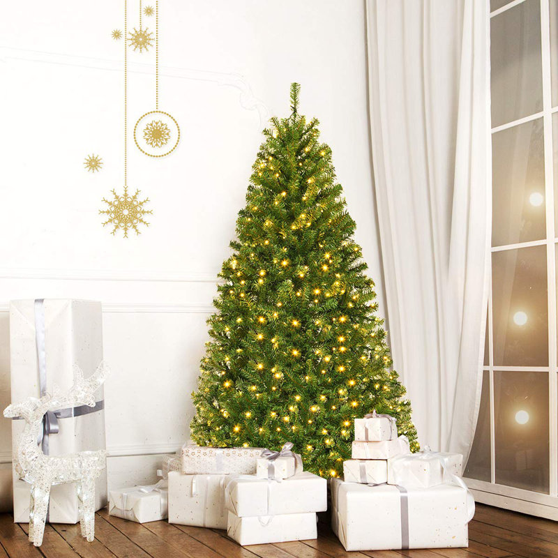 4.92' H Lighted Artificial Christmas Tree