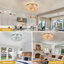 Retsof 1 - Light Crystal LED Chandelier-801692408-803749326