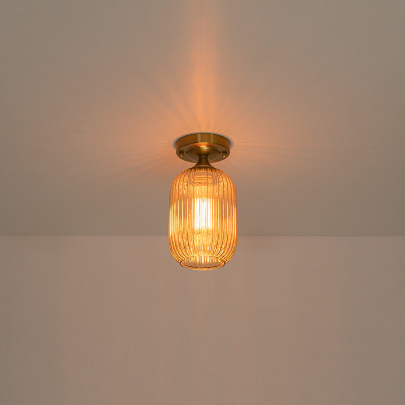 Plafonnier encastré 1 lumière Amberwyn Home