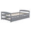 Lit plateforme avec lit gigogne-52318701